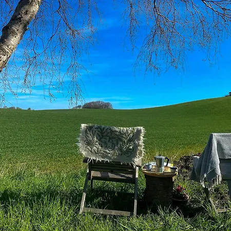 Classic A-style Summer House With A View On Mols * Knebel
